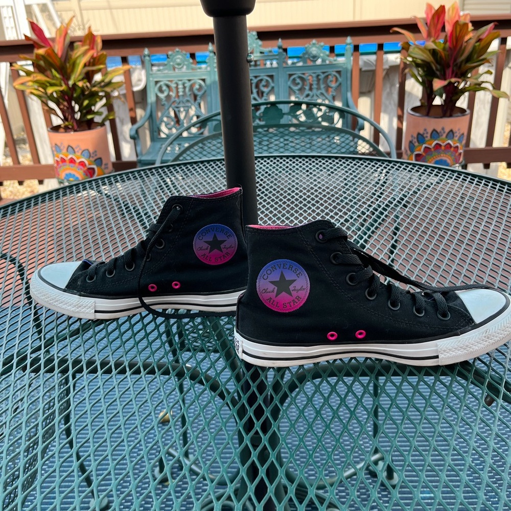 Black Chuck Taylor Converse High Tops